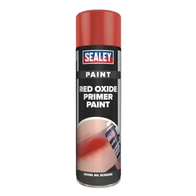 Image of Sealey Red Oxide Primer Paint 500ml