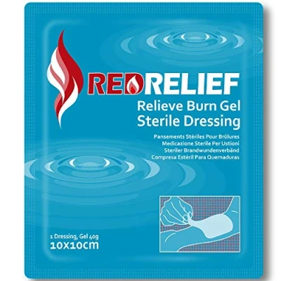 Image of RedRelief Emergency 10x10cm Burn Dressing Cools, soothes and relieves Pain