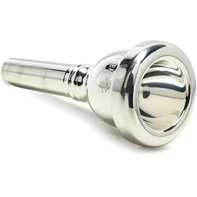 Image of Bach Classic Trombone Small Silver Plated Mouthpiece Size 7C (3507C)