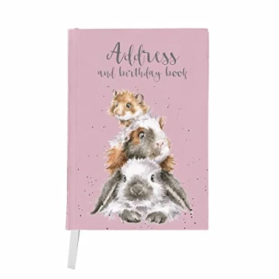 Image of Wrendale Designs Piggy in the Middle Address Book