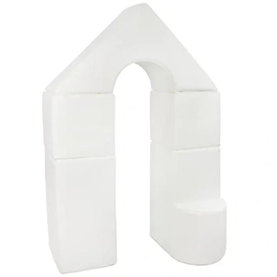 Image of Velinda 6 pcs coloured,building blocks, soft,foam,children,kids, toy,nursery,playgroup (colour: white)
