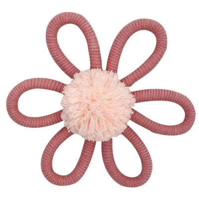 Image of Handmade Woven Flower Wall Decoration Multiple ColorCotton Rope Floral Nursery Artwork