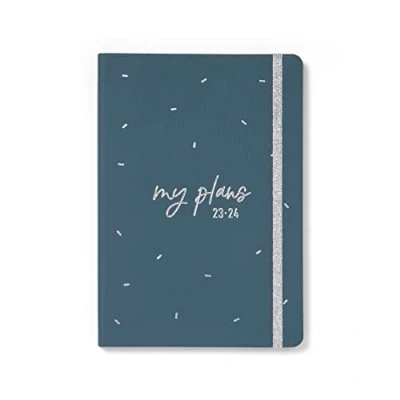 Image of Letts Joy A5 academic 2023/2024 week to view diary teal