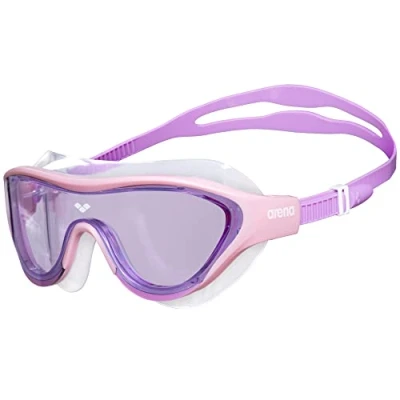 Image of Arena Unisex Youth The One MASK JR Goggles, Pink Violet, Size