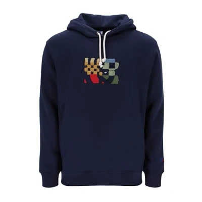 Image of Russell Athletic E36142 NA 190 MAKIE PULL OVER HOODY Sweatshirt Men&#039;s NAVY Size S
