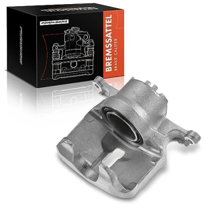 Image of Frankberg Brake Caliper Front Left Compatible with Qashqai/Qashqai J10 JJ10 1.6L 2007 2015 +2 MKI 1.5L 2.0L 2013 X Trail T31 2.5L Replace# 41011 JD00A