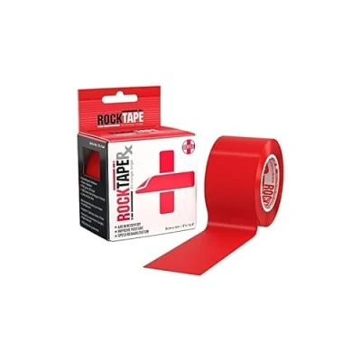 Image of ROCKTAPE Unisex 5.06018E+12 Kinesiolgy Tape Red, Uncut Roll 5cm Wide UK