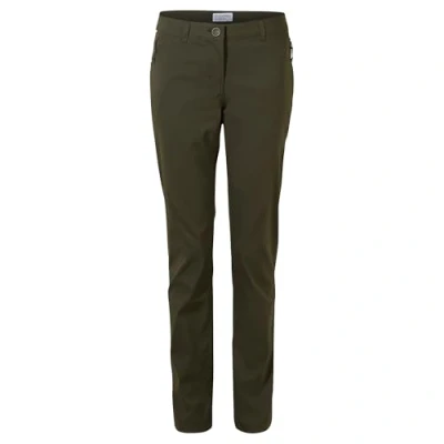 Image of Craghoppers Womens Kiwi Pro Trousers Hiking Pants, Mid Khaki, 22 EU