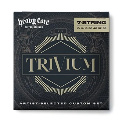 Image of Guitar Strings Trivium Nickel 10 63 7 Cordes