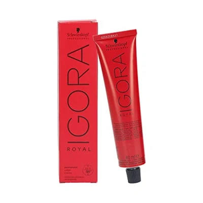 Image of Schwarzkopf Igora Royal Copper 7 77 Medium Blonde Extra Hair Colour / Tint 60ml Tube