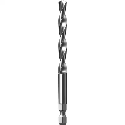 Image of Bosch 1x EXPERT Power Change Plus Pilot Drill Bit, HSS G 7.15 x 105 mm (for Metal pipes and profiles, Plastics, Ø 7,15 mm, Professional Accessory Rotary Drill/Drivers)