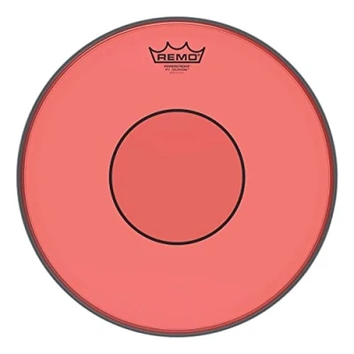 Image of Remo Schlagzeugfell Powerstroke 77 Colortone Red Drum Head, 14&quot;
