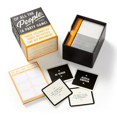 Image of Brass Monkey/Galison 9780735382879 Of All The People Social Game