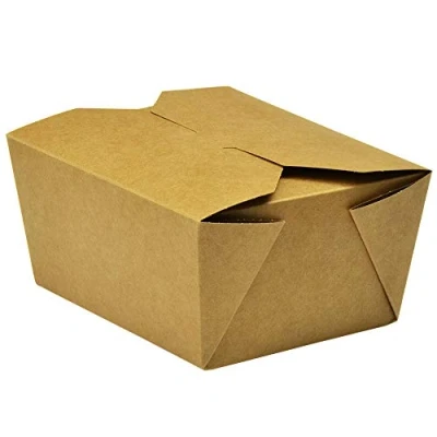 Image of Vegware 1669 No.1 food carton, 700 mL (11 cm x 9 6.5 cm) (Pack of 450)