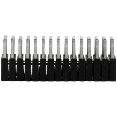 Image of Arrow 591189BL Insulated Staples (300) 8x8mm Black, Silver