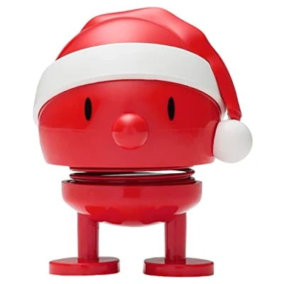 Image of Hoptimist Baby Santa Bumble, Figure, Decor, Santa, Red (Small)