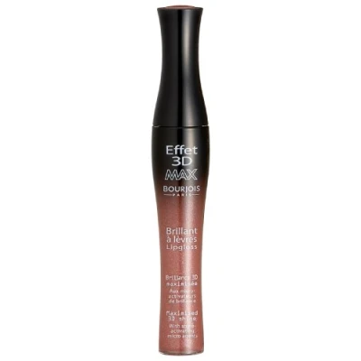 Image of Bourjois Effet 3D max lipgloss 68 Brun Etincelant