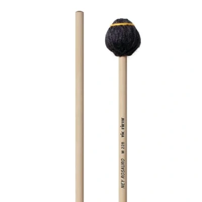 Image of Vic Firth Signature Series Marimba Mallets M228 General Hybrid Grey