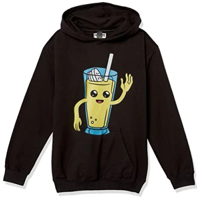 Image of Fortnite Kids&#039; Peely Blended Youth Pullover Hoodie, Black, Medium