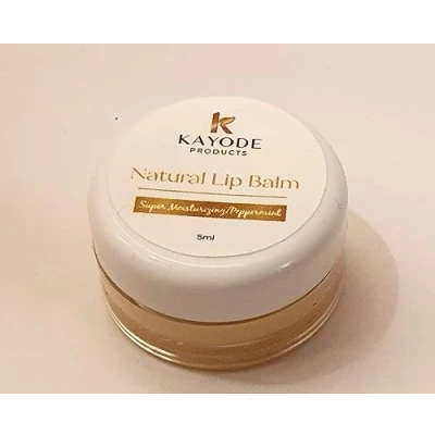 Image of Pure Natural Moisturising Lip Balm for dry/chapped lips. plump, Peppermint 5g