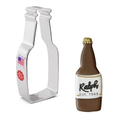 Image of Ann Clark Cookie Cutters Beer and Soda Bottle Cutter, 11.43 cm
