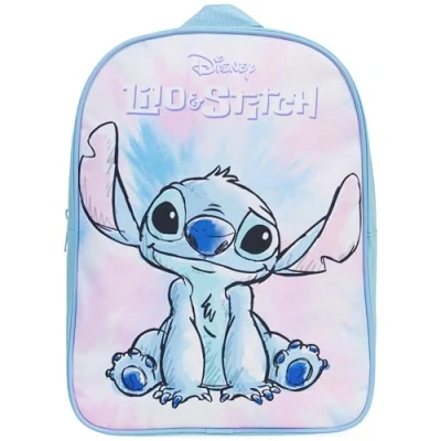 Image of Get Trend Disney Stitch Backpack Kids Toddlers 2 10 Yrs Rucksack Daypack Nursery Bag Preschool Primary Lunch Sports Travel Bookbag Adjustable Straps (Blue Stitch)
