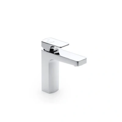 Image of Roca L90 Monobloc Smooth Basin Mixer Tap Chrome A5A3F01C00