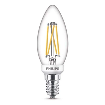 Image of Philips candle LED bulb E14 2.5 W 827 WarmGlow