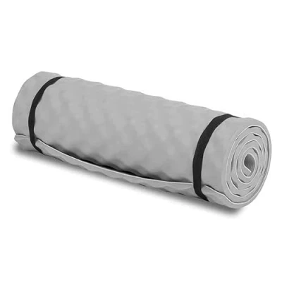 Image of Camping Mat Waterproof Eva Foam Insulated Sleeping Tent Roll Up Yoga Mattress (Camping Grey 180x50x1.5cm)