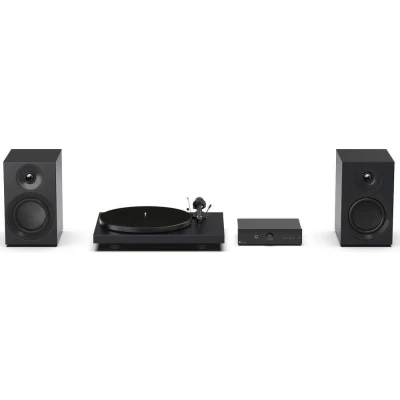 Image of Pro Ject Colourful Audio System E Satin Black PJAACASE1SB
