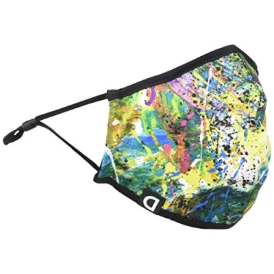 Image of Desigual Face Mask Splatter Print 20WAOA03