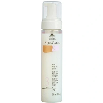 Image of Avlon KeraCare Foam Wrap Set Lotion, Style 3, 240 ml/8 fl. oz.