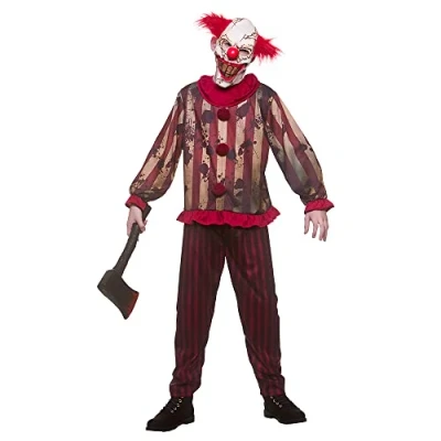 Image of Boys Vintage Circus Clown Halloween Costume (5 7 Years)