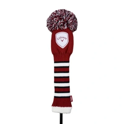 Image of Callaway Golf Pom Driver Headcover 2025 Cardinal