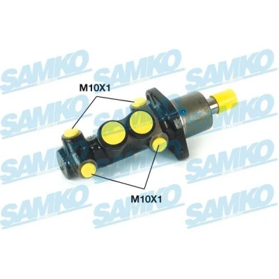 Image of P16690 Master Cylinder LPR 1834 22,2mm Grey Cast Iron, Iron 10 X 1 (4) VOLKSWAGEN: Transporter 4, GOLF 2, Corrado, SEAT: Ibiza 2