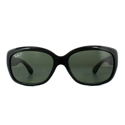 Image of Sunglasses Ray ban Rb4101 jackie ohh col. 601/58 Woman Butterfly Black