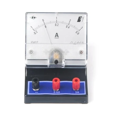 Image of Ammeter Detector Analog Galvanometer Meter Electric Amperemeter Laboratory Apparatus Measuring Instrument