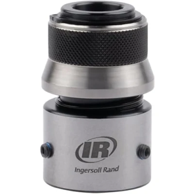 Image of Ingersoll Rand Air Hammer 9510, Quick Change Holder, Accessory for Electric Jackhammer Holding chisels, Chrome/Silver