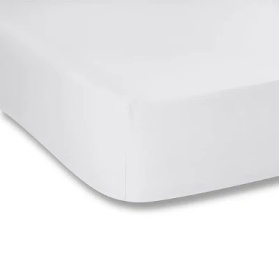 Image of Fantasy White Fitted Sheet 90 x 200 cm