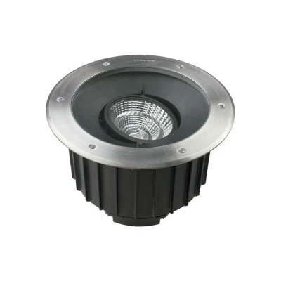 Image of Gea Outdoor LED Uplight recessed Stainless Steel Polished 1 10V Dimming 30cm 3820lm 2700K IP67