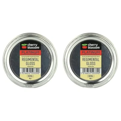 Image of Cherry Blossom Footwear Regimental Gloss Shoe Polish, Neutral, 40g