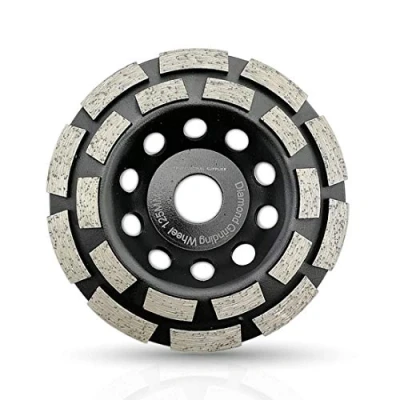 Image of SHDIATOOL Diamond Grinding Cup Wheel 125mm Double Row for Marble Concrete Masonry Granite