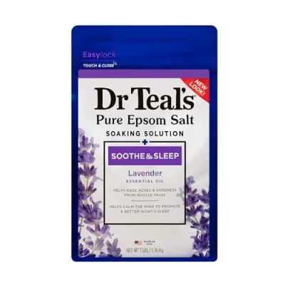 Image of Dr Teal&#039;s Epsom Salts Lavender 3Lb 1.36Kg