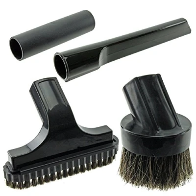 Image of SPARES2GO Mini Crevice Stair &amp; Round Brush Tool Kit for VAX Mach Vacuum Cleaners (32mm)