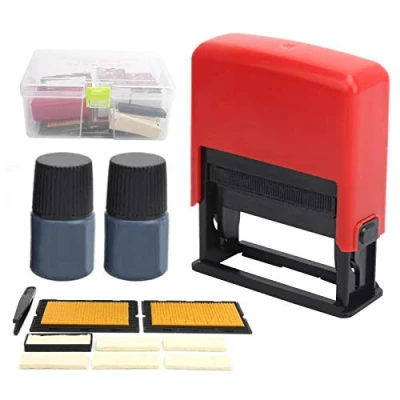 Image of Fockety Manual Coding Machine, Adjustable Industrial Ink Date Printing Multipurpose Handheld Label Printer Machine for Stamping, Barcode, Maker, Expiry