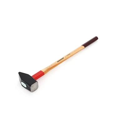 Image of Gedore 609H 8 kg &quot;Rotband&quot; Sledge Hickory Hammer Brown/Red/Bordeaux