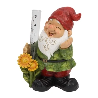 Image of Country Living 58297 Garden Gnome with Sunflowers