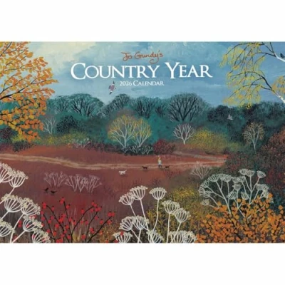 Image of Carousel Worldwide, Country Year Jo Grundy 2026 A4 Wall Calendar