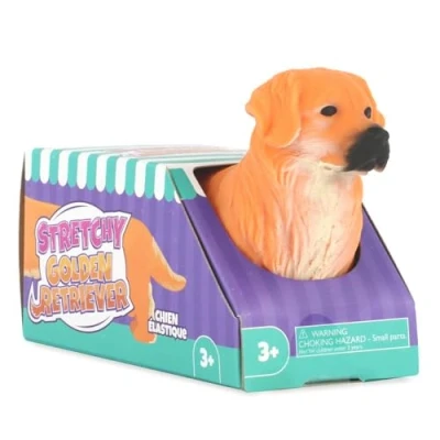 Image of Keycraft Stretchy Golden Retriever Toy, 3+ Years