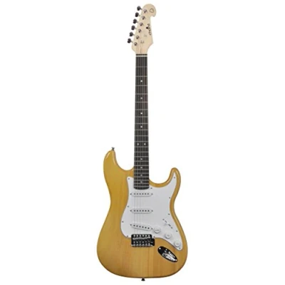 Image of Chord CAL63 Electric Guitar Amber Dimensions 330 x 995 60mm,174.328UK
